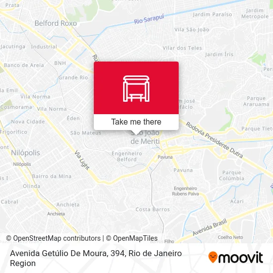 Avenida Getúlio De Moura, 394 map