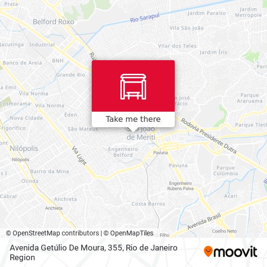 Avenida Getúlio De Moura, 355 map