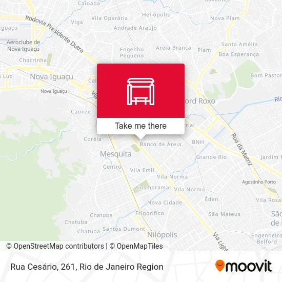 Rua Cesário, 261 map