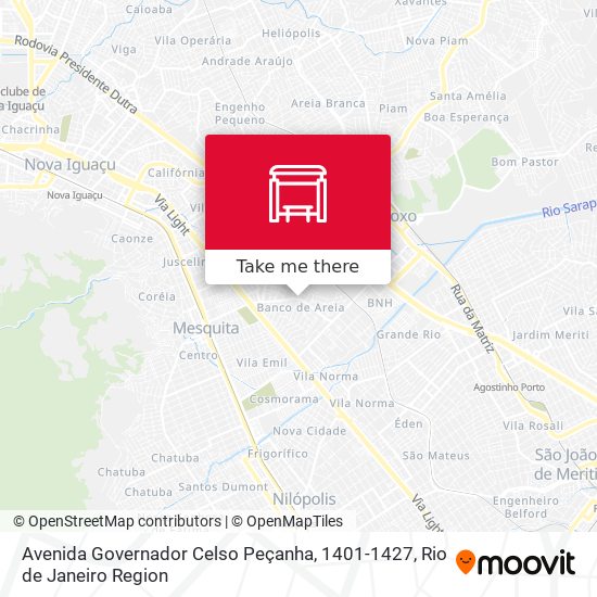 Avenida Governador Celso Peçanha, 1401-1427 map