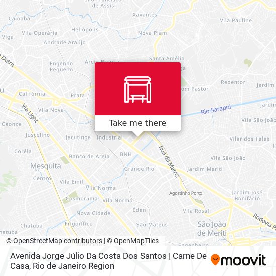 Mapa Avenida Jorge Júlio Da Costa Dos Santos | Carne De Casa