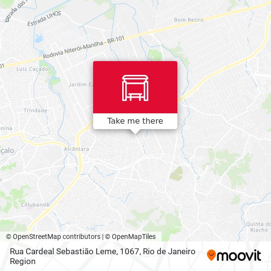 Rua Cardeal Sebastião Leme, 1067 map