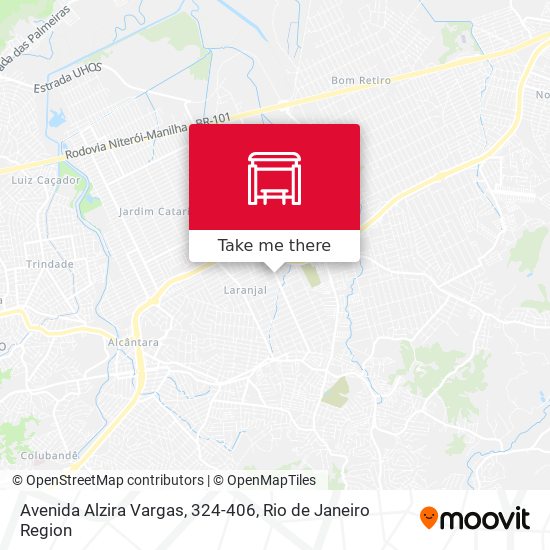 Avenida Alzira Vargas, 324-406 map