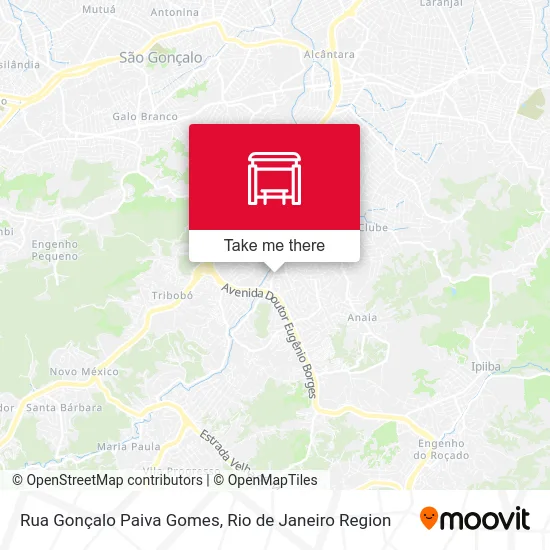 Rua Gonçalo Paiva Gomes map