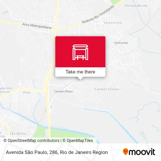 Avenida São Paulo, 286 map