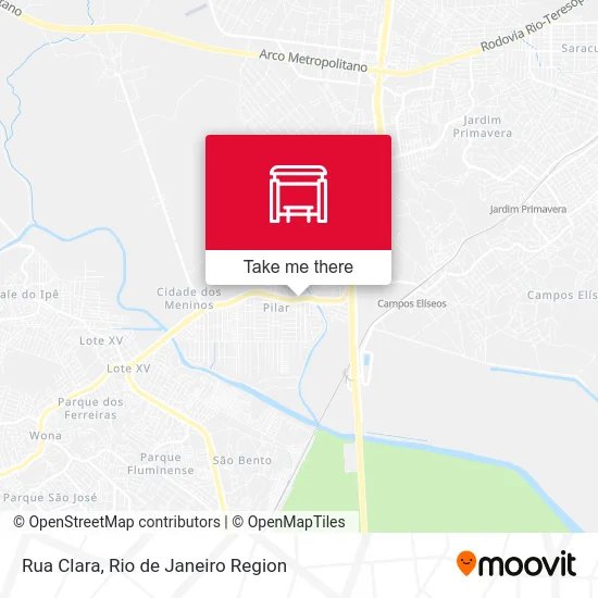 Rua Clara map