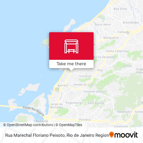 Mapa Rua Marechal Floriano Peixoto