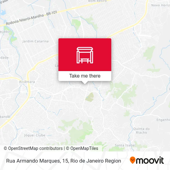 Rua Armando Marques, 15 map