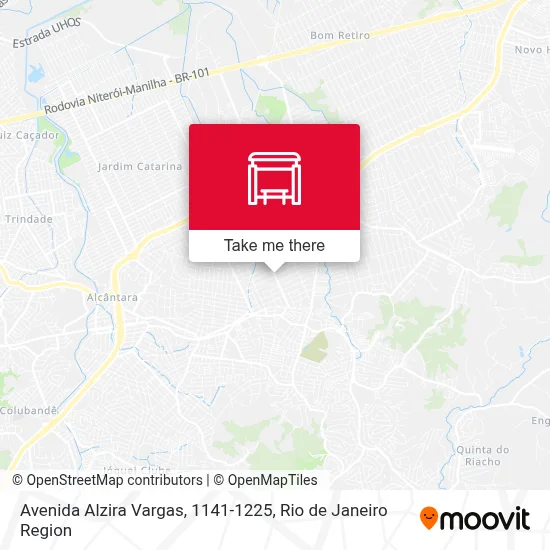 Avenida Alzira Vargas, 1141-1225 map
