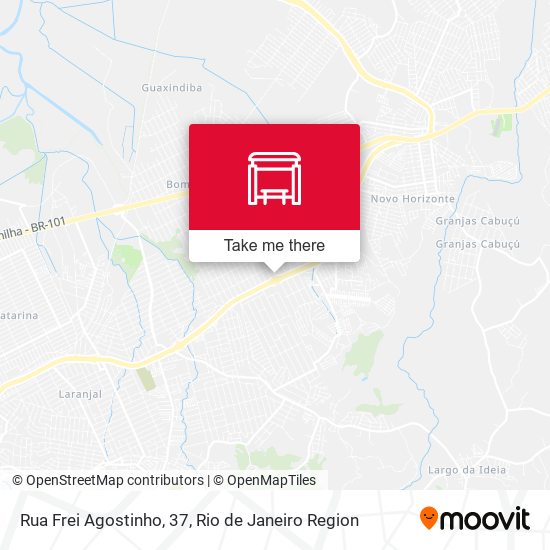 Rua Frei Agostinho, 37 map