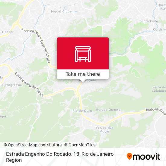 Estrada Engenho Do Rocado, 18 map