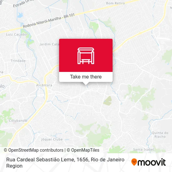 Rua Cardeal Sebastião Leme, 1656 map