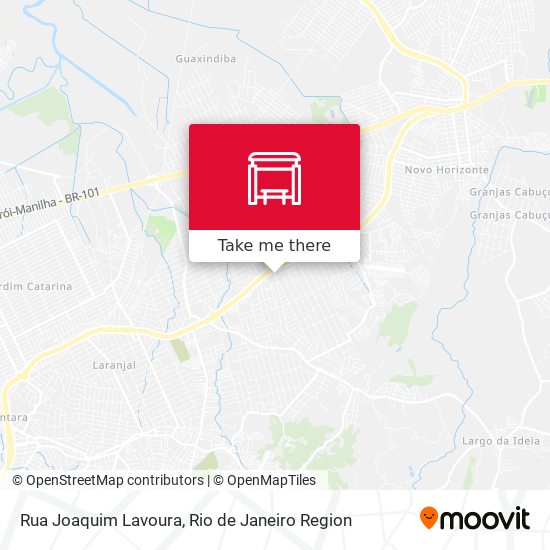 Rua Joaquim Lavoura map