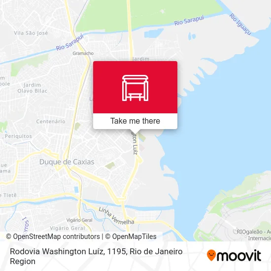 Rodovia Washington Luíz, 1195 map