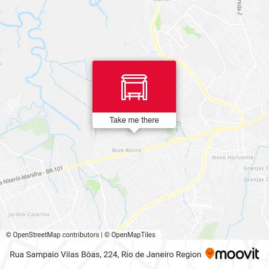 Rua Sampaio Vilas Bôas, 224 map
