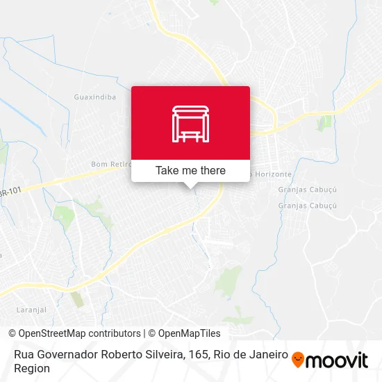 Rua Governador Roberto Silveira, 165 map