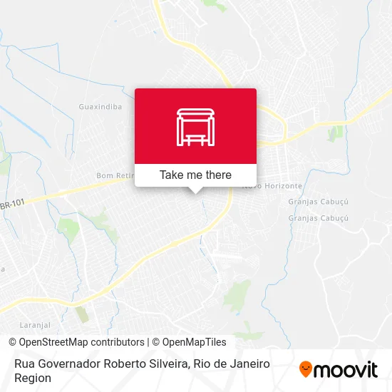 Rua Governador Roberto Silveira map