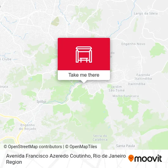 Avenida Francisco Azeredo Coutinho map