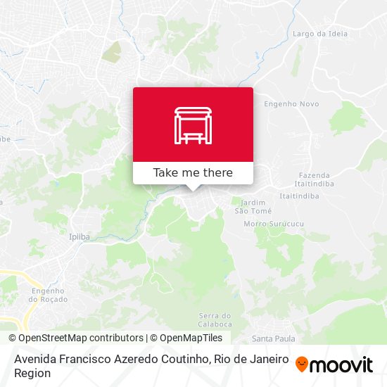 Avenida Francisco Azeredo Coutinho map