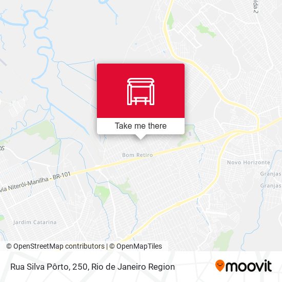 Rua Silva Pôrto, 250 map