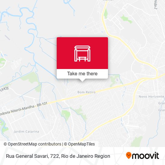 Rua General Savari, 722 map