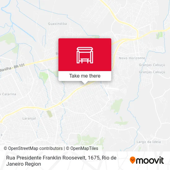 Rua Presidente Franklin Roosevelt, 1675 map