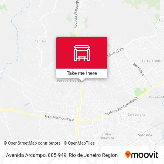 Avenida Arcampo, 805-949 map