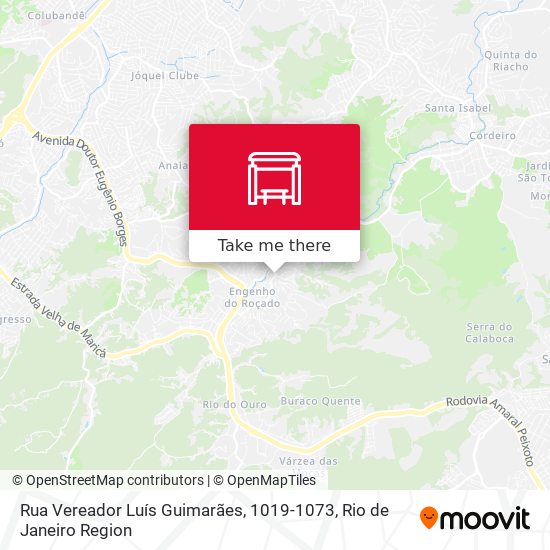 Rua Vereador Luís Guimarães, 1019-1073 map