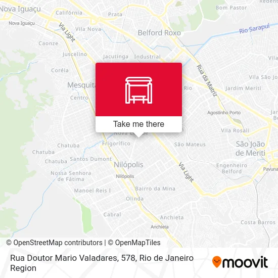 Rua Doutor Mario Valadares, 578 map