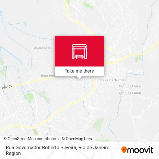 Rua Governador Roberto Silveira map