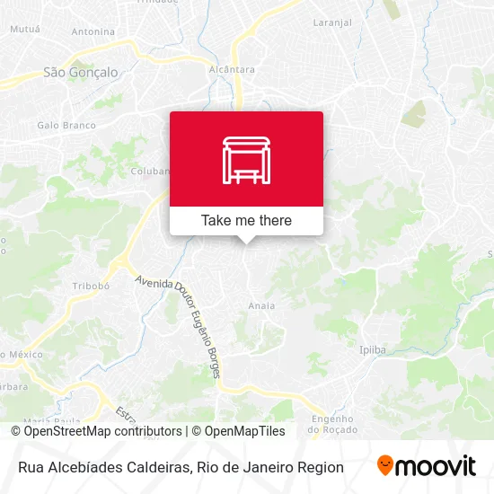Rua Alcebíades Caldeiras map