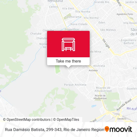 Rua Damásio Batista, 299-343 map