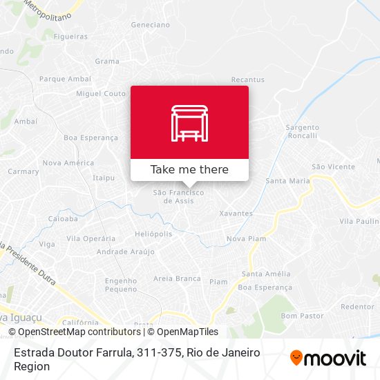 Estrada Doutor Farrula, 311-375 map