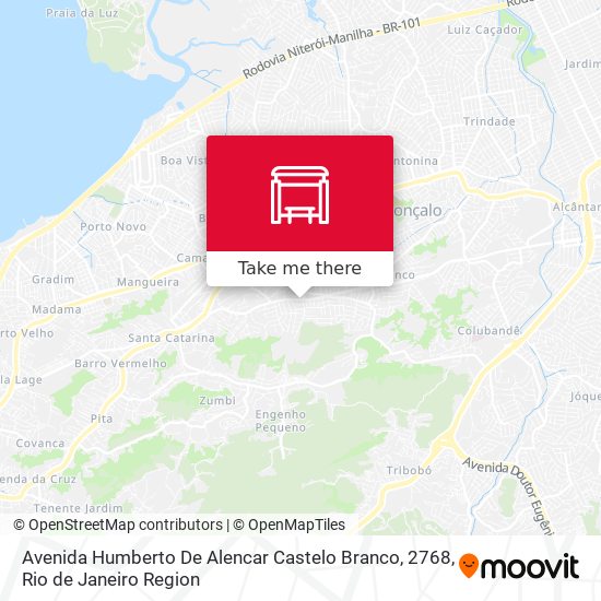 Avenida Humberto De Alencar Castelo Branco, 2768 map