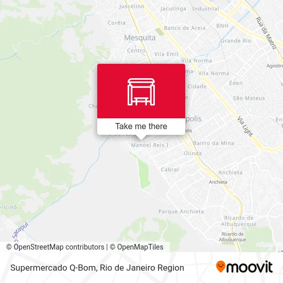 Supermercado Q-Bom map