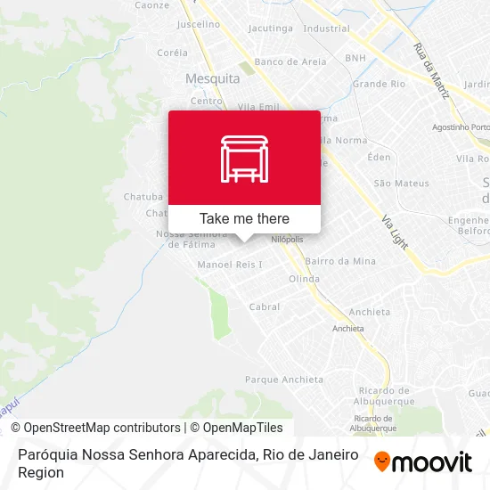 Paróquia Nossa Senhora Aparecida map