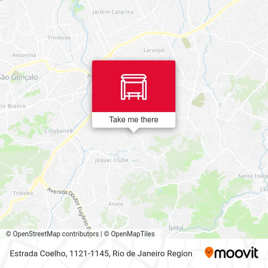 Estrada Coelho, 1121-1145 map