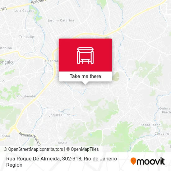 Rua Roque De Almeida, 302-318 map