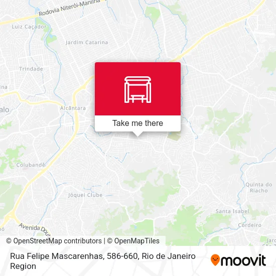Rua Felipe Mascarenhas, 586-660 map