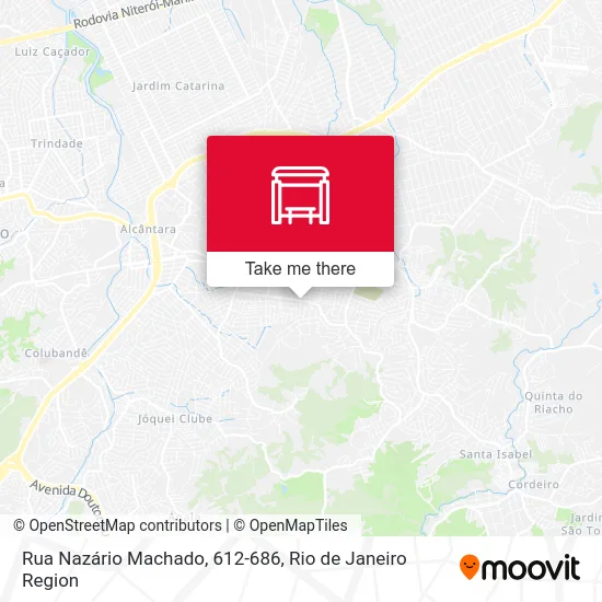 Rua Nazário Machado, 612-686 map