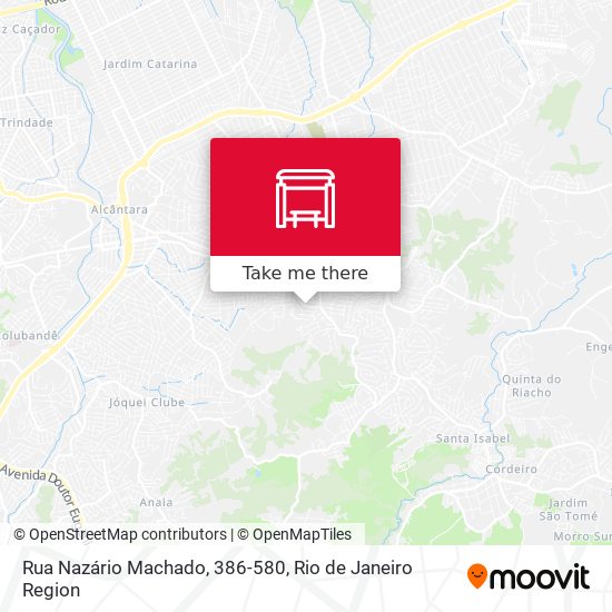 Rua Nazário Machado, 386-580 map