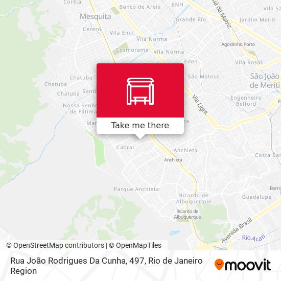 Rua João Rodrigues Da Cunha, 497 map