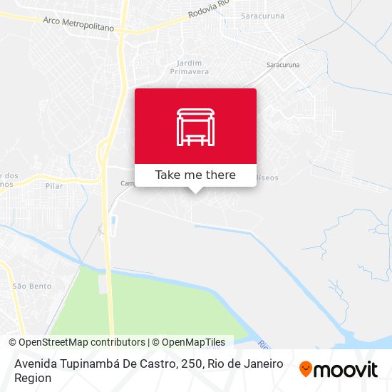 Avenida Tupinambá De Castro, 250 map