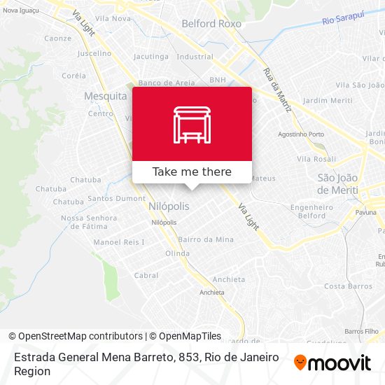 Estrada General Mena Barreto, 853 map