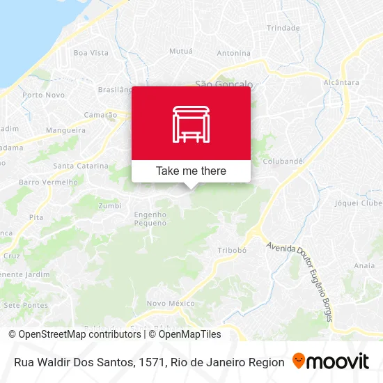 Rua Waldir Dos Santos, 1571 map