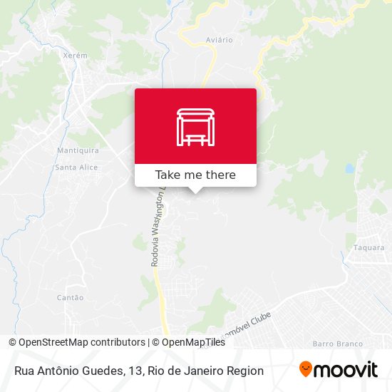 Rua Antônio Guedes, 13 map