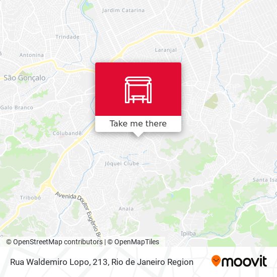 Rua Waldemiro Lopo, 213 map