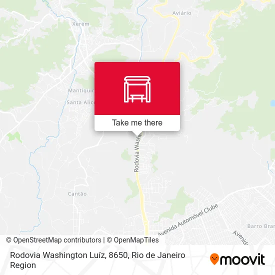 Rodovia Washington Luíz, 8650 map