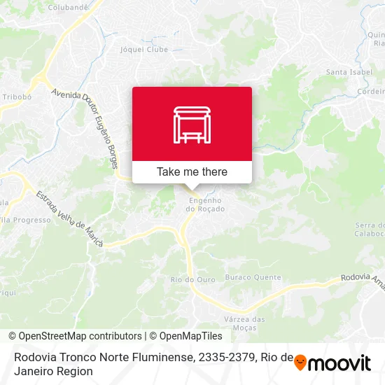 Rodovia Tronco Norte Fluminense, 2335-2379 map