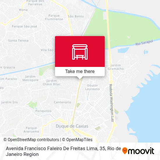 Avenida Francisco Faleiro De Freitas Lima, 35 map
